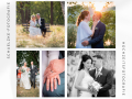 White Collage Now Booking Wedding Photography Instagram Post - 1